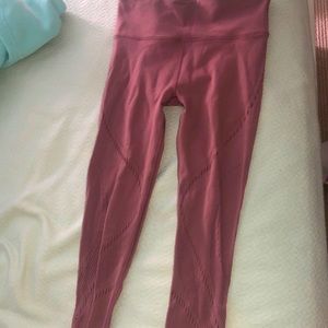 Lululemon x Barry’s Bootcamp leggings